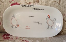 ANCIEN PLAT PORCELAINE DES