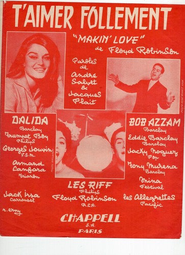 Dalida 1959 partition aimer - dalida,