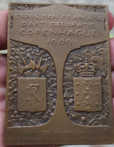 Superbe plaque exposition - plaque,