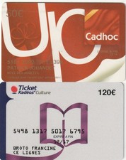 CARTE CADEAU  - ##   Cadhoc  ##  (FRANCE) Gift card