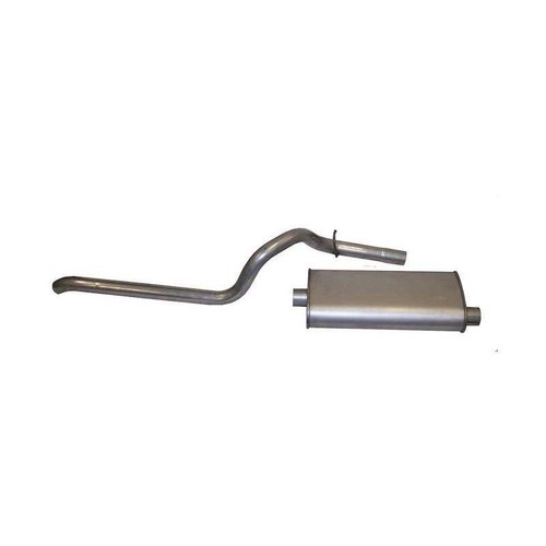 Silencieux tube échappement - tube,