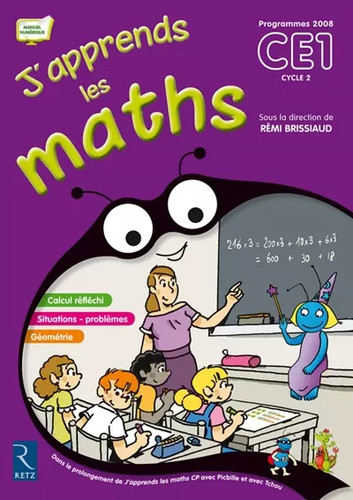 Apprends les maths ce1 - j'apprends,