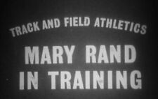 16mm cine film reel of Olympic medalist Mary Rand's athletic training program 