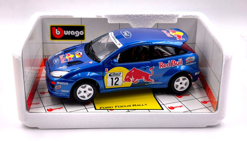 Ford focus rally burago - ford, 1/18