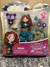Disney Princess Little Kingdom Merida's Playful Adventures Snap-In Doll NEW