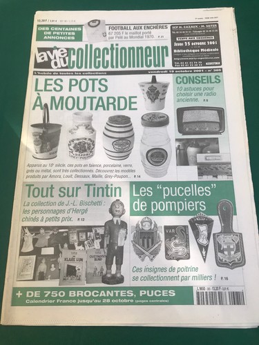 Vie collectionneur pot - la, du