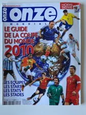 FOOTBALL ONZE MONDIAL HORS SÉRIE 53 SPECIAL GUIDE FIFA WORLD CUP 2010