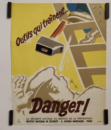 Outils qui traînent danger - outils,