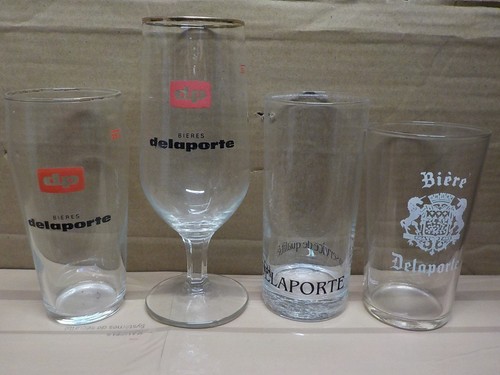 Verre ancien biere - 4,
