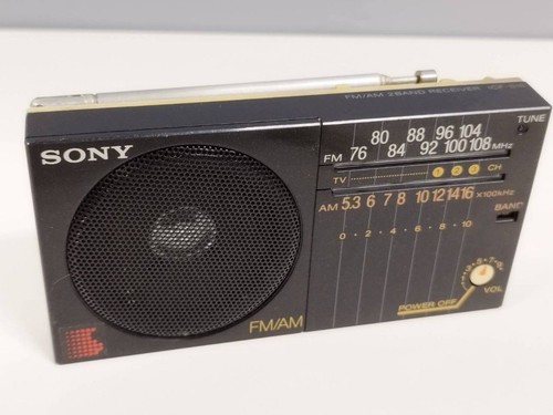 Vintage sony icf s18 - sony, fm