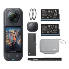 Insta360 X5 Essential Bundle Caméra D'Action 360° 8K
