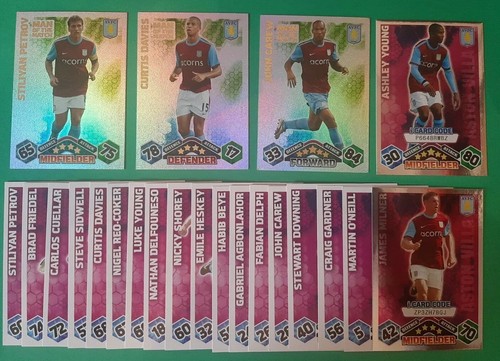 Match attax 2009 aston - 10,