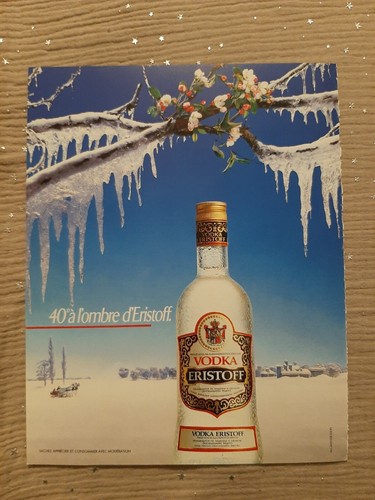 Publicité presse vodka - publicité, de
