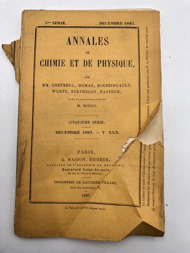 Annales chimie de - annales, et