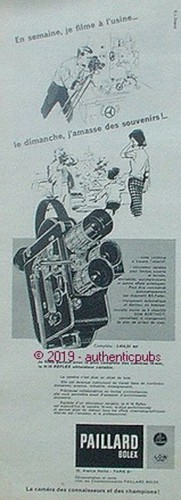 Publicite paillard bolex - publicite,