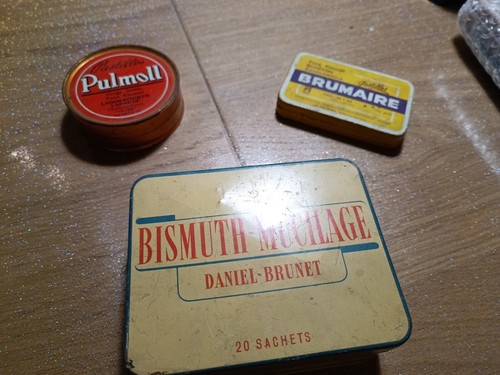 Lot boîte vintage pulmoll - boîte,