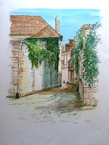 Lithographie originale - , –