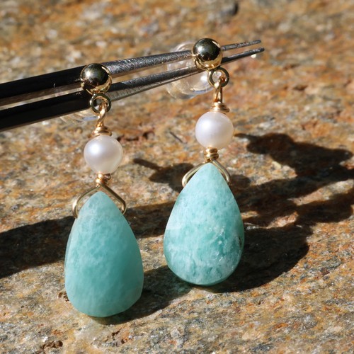 Boucles oreilles perle de - boucles,