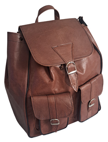 Sac dos vintage cuir - vintage, en