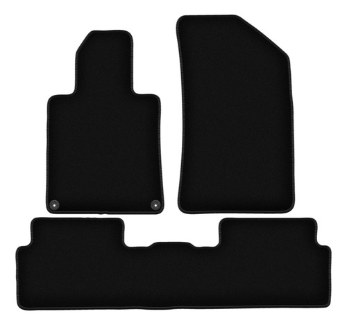 Tapis sol velours noir - sol,