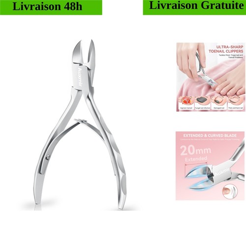 Auxmir pince coupe ongle - coupe,