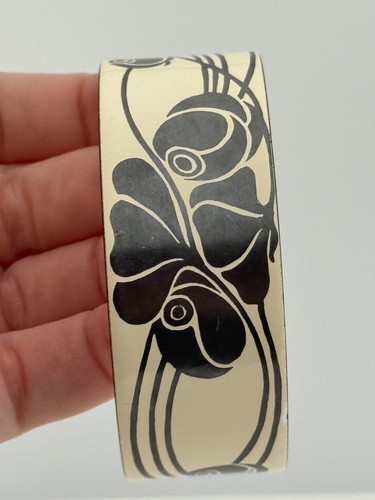 Vintage enamel rose flower - enamel,