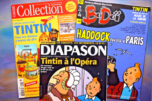 Tintin lot revues bodoi - ,,