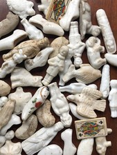 Important lot de fèves