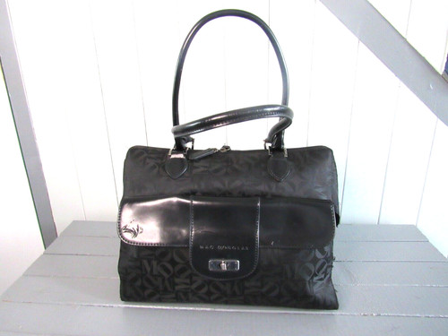Sac toile monogrammée et - sac, en