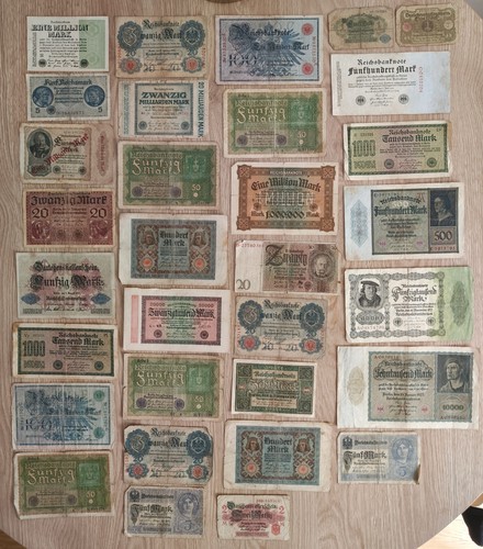 Lot de billets - 5#,