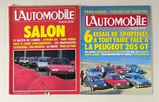 Lot automobile magazine - l'automobile,