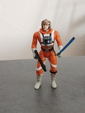 star wars figurine Luke Skywalker in x-wing fighter pilot gear 1995 l'empire con