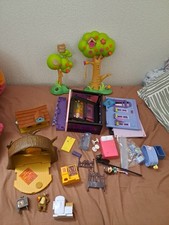 Lot de 4 Maisons de poupée Lalaloopsy Littlest Petshop LPS Masha et Michka