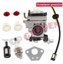 Carburateur pour Florabest FBS 43 A1, FBK 4 B2 4en1, Parkside PBK 4 A1, PBS 2 A1