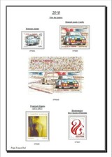 Album de timbres à imprimer par vos soins "FRANCE 2018"