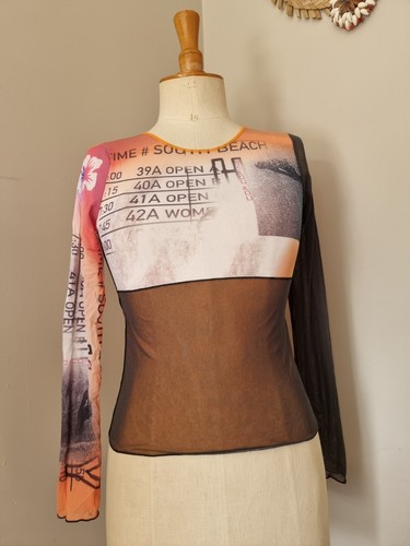 Cop copine vintage - mesh, tatoo
