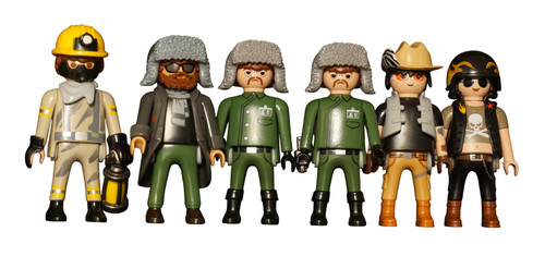 Playmobil motard rocker