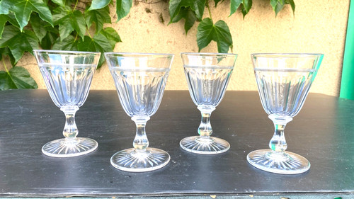 Grand verre pied 14 - grand, 14,5