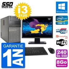 PC Tour Dell 7010 Ecran 19"