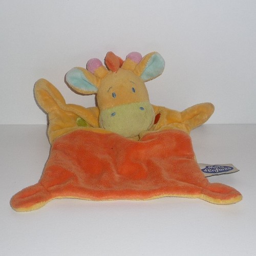 Doudou girafe mots enfants - girafe, d'enfants