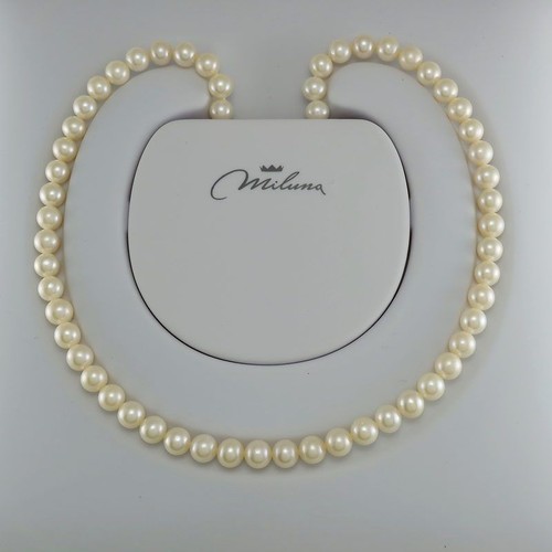 Collier perles miluna - perles, miluna,