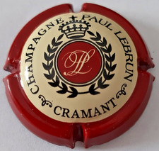 Capsule de Champagne Lebrun Paul Contour bordeaux N°14