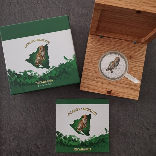 Coffret 100 cordobas argent - cordobas,