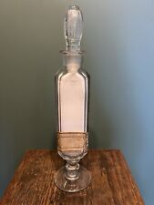 Flacon & Verrerie Pharmacie & Apothicaire XIX Eme Pharmacy Bottle & Glassware n2