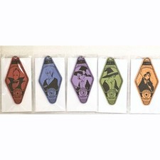 Porte-clés de style motel