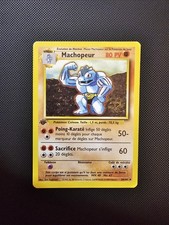 Carte Pokemon Machopeur 34/102 Set de Base Edition 1 Excellent ??