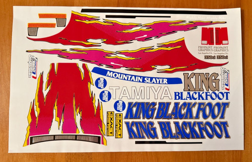 Tamiya king blackfoot monster - tamiya,
