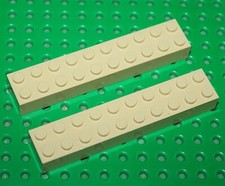 Lego tan bricks - bricks, 2x10
