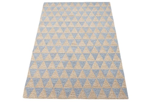 Beige bleu 160x230 - beige,