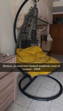 fauteuil suspendu